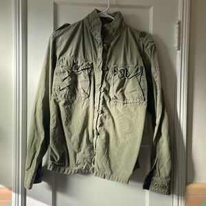 Hartford green surplus style jacket
